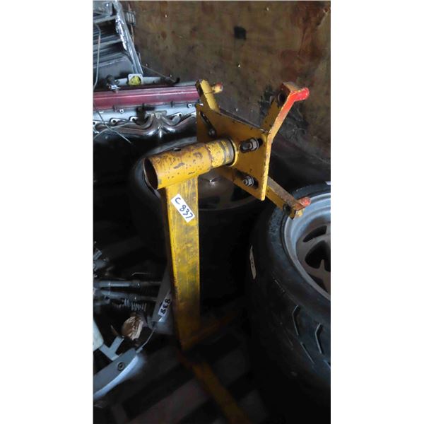 Disassembled Engine Stand