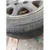 Image 12 : 4 Single Tires and Rims (Rims Have Value, Tires Not So Much) : Tire and Rim P205/