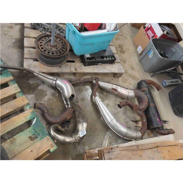 Polaris Aggressive Classics Triple Pipe with Muffler