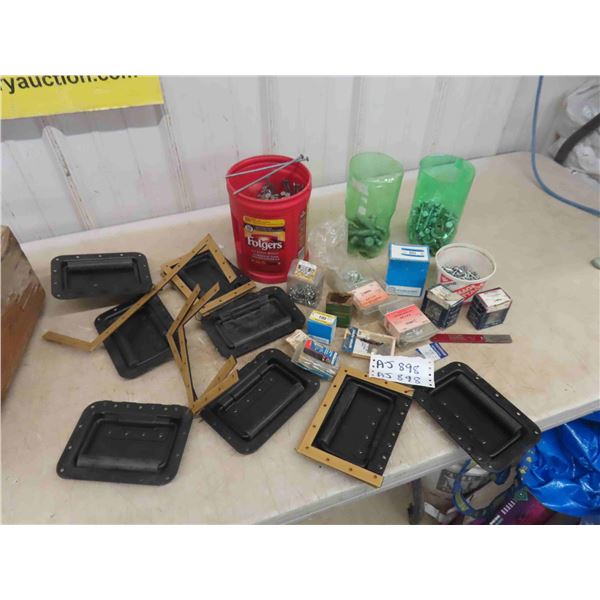 8 Latches, Leg Bolts, Screws, Nails, Plus