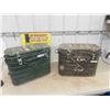 Image 1 : 2 Military Food Containers with US Markings 15'' x 20'' x 9''