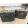 Image 4 : 2 Military Food Containers with US Markings 15'' x 20'' x 9''
