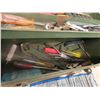 Image 4 : Metal Tool Box with Odds Hand Tools Files, Allen Keys, Plyers, Screw Drivers,