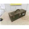 Image 7 : Metal Tool Box with Odds Hand Tools Files, Allen Keys, Plyers, Screw Drivers,