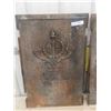 Image 2 : 2 Cast Boiler Doors? With Embossed Design -Repurpose Cast