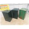 Image 3 : 3 Coleman Lantern Metal Containers - 2 Are New Old Stock Model 635 B 300 