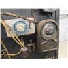 Image 6 : Old School Military Camp Electrical Service Panel with Meters, Timers, Switches, Volt/Amp 