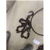 Image 3 : 30+ Chain and 2 Hooks, 5' Chain and Hook, Choker Cable