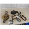 Image 1 : Single Pulley, Double Pulley, 4 Clevis