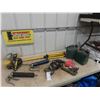 Image 1 : Milwaukee Power Drill , Grease Guns, Halogen Light with Stand, Gas Can