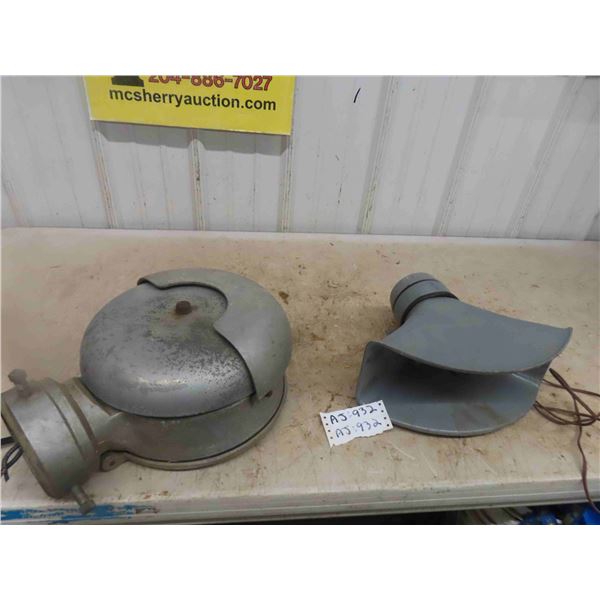 Alarm Bell Round Part 12'' Across, Horn Speaker Federal CJ100
