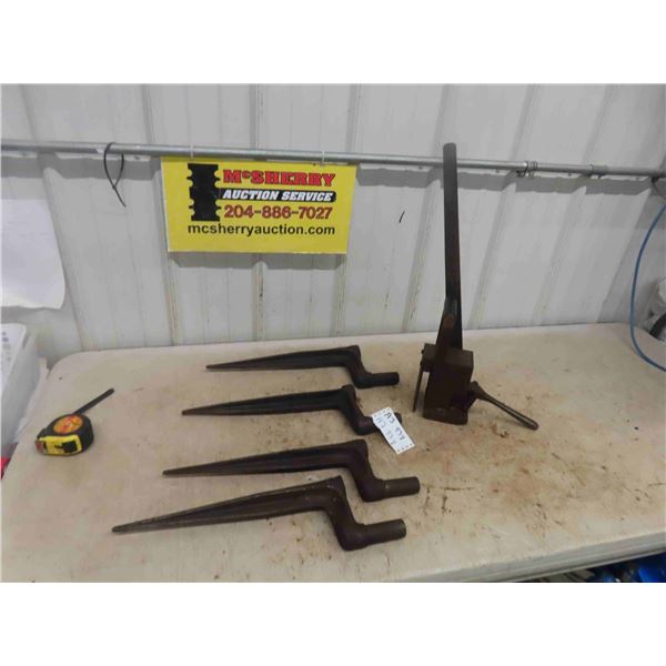 Wire Cutter Device, 4 Repurpose Metal Believe To Be From Reamer