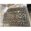 Image 2 : Cast Heat Register Grate 12'' x 16'' , Soap Dish, Shoemen Foot Measuring