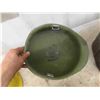 Image 6 : Army Helmet, 3 Army Helmet Liners, Military Food Container 16'' x 20'' x 9'', 