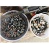 Image 2 : Pallet Lot of Bolts, Nuts, Cable Clamps, Cable Tighteners, 3 Electric Motors
