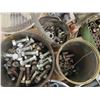 Image 3 : Pallet Lot of Bolts, Nuts, Cable Clamps, Cable Tighteners, 3 Electric Motors