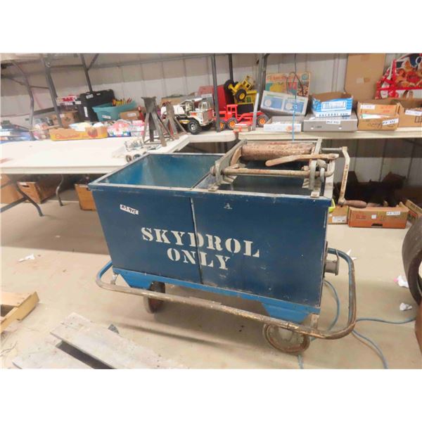 Double Wash Tub with Wringer on Casters 32'' x 48'' x 24''