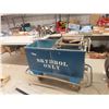 Image 1 : Double Wash Tub with Wringer on Casters 32'' x 48'' x 24''
