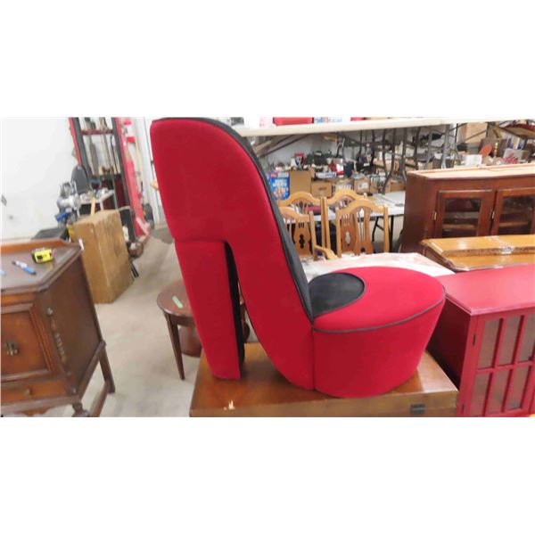 The Holy Grail Ladies High Heel Shoe Chair 38'' x 36'' x 19''