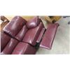Image 4 : Leather / Leather Style 3 Piece Reclining Couch
