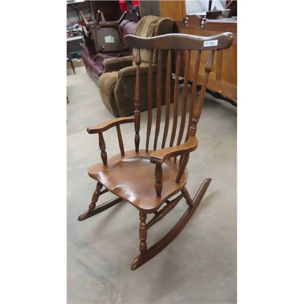 Solid Wood Rocking Chair