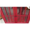 Image 4 : Red 2 Door China Cabinet