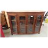 Image 1 : China Cabinet 45'' x 60'' x 17'' (Glass Shelf Broke in Transport)