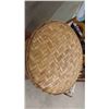 Image 2 : Wicker Hamper with Lid 26'' Tall x 17'' Across