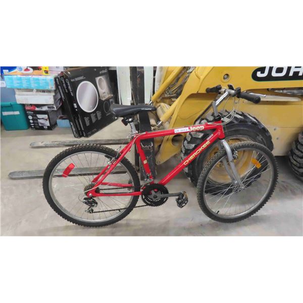 Jeep Cherokee Variable Speed Pedal Bike 26'' 