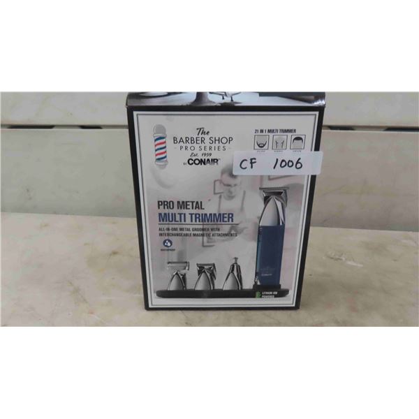New The Barber Shop Pro Series Multi Trimmer  by Conair 