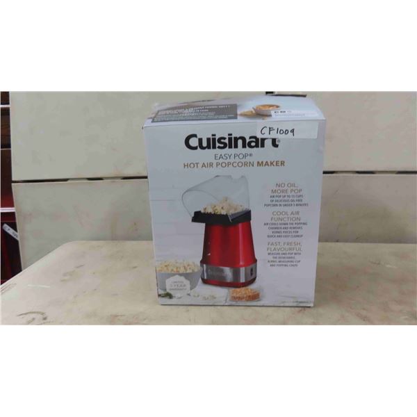 New Cuisinart Easy Pop Hot Air Popcorn Maker