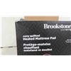 Image 3 : New Brookstone Heated Mattress Pad Queen Size