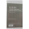 Image 3 : 2 New Egeby 1 Drawer Night Stand 40cm x 61cm Unassembled in Box