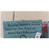 Image 2 : 2 New Holiday Lanterns with LED Lights