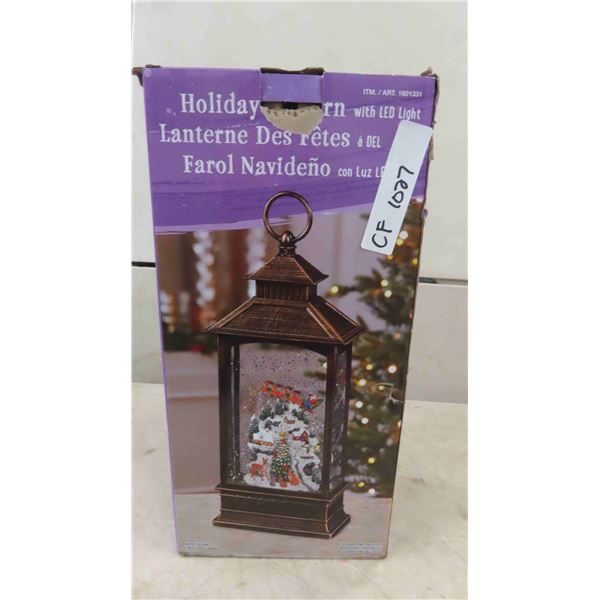 New Holiday Lantern with LED Light