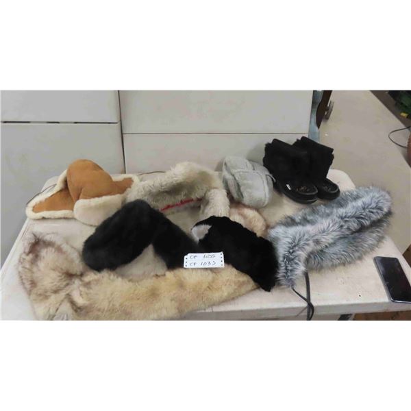 Fur Style Winter Hats, Mukluks