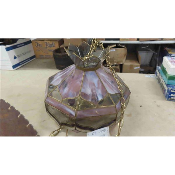 Stained Glass Light Fixture