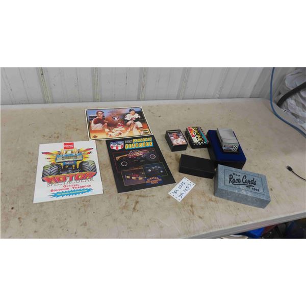 2 Hotrod Souvenier Magazines , 1992 & 1991 Race Cards, 1992 Limited Edition