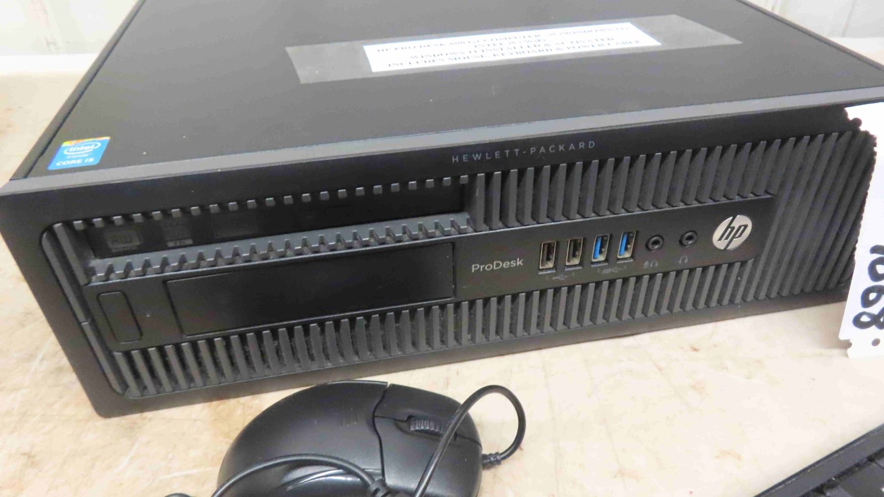 HP Pro Desk 600 GI Computer i5 (Windows 11) Intel i5 / Wifi Windows 11