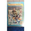 Image 3 : Autographed Wayne Cashman Boston Bruins Card