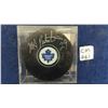 Image 1 : Mike Palmateer Toronto Maple Leafs Signed Puck