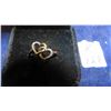 Image 1 : 10 kt Yellow Gold with Diamonds Ladies Ring Sz 6.5 Total Weight 2.1 grams