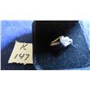 Image 1 : 10kt Yellow Gold with Diamonds Sz 7 Ladies Ring Total Weight 1.7 grams