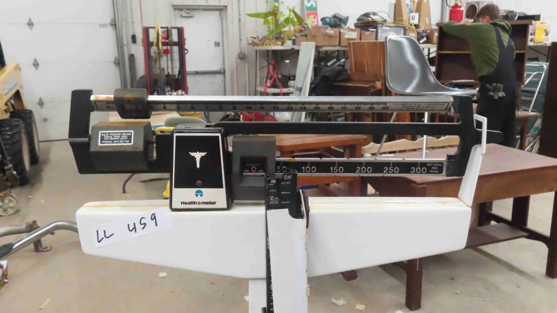 Health Ometer Doctor Scale with Height Ruler