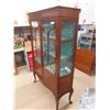 Image 2 : China Cabinet 2door 15" x 44" x 68" - Base is a little loose - Could Use Repair