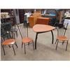 Image 1 : Modern Table & Chairs 30" x 36" x 36"