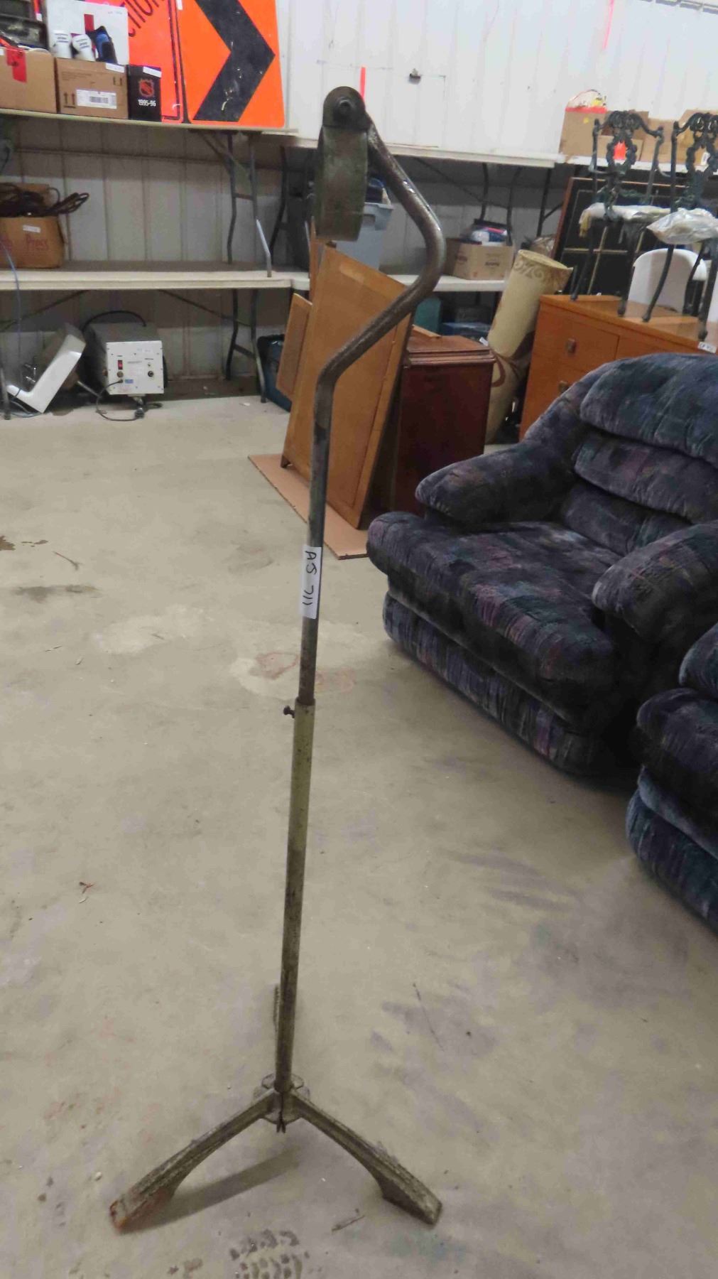 Old Metal Stand to Repurpose - McSherry Auction Service Ltd.