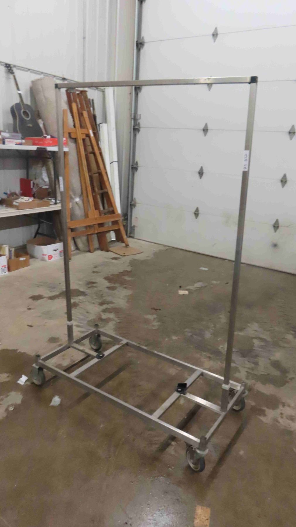 Rolling Stainless Steel Rack 47