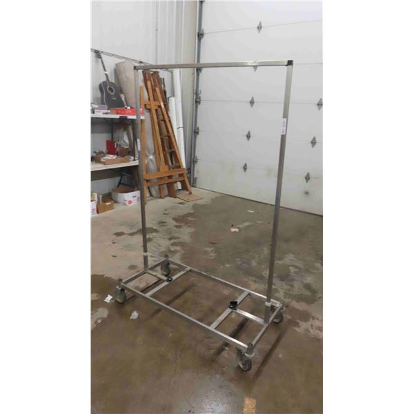 Rolling Stainless Steel Rack 47