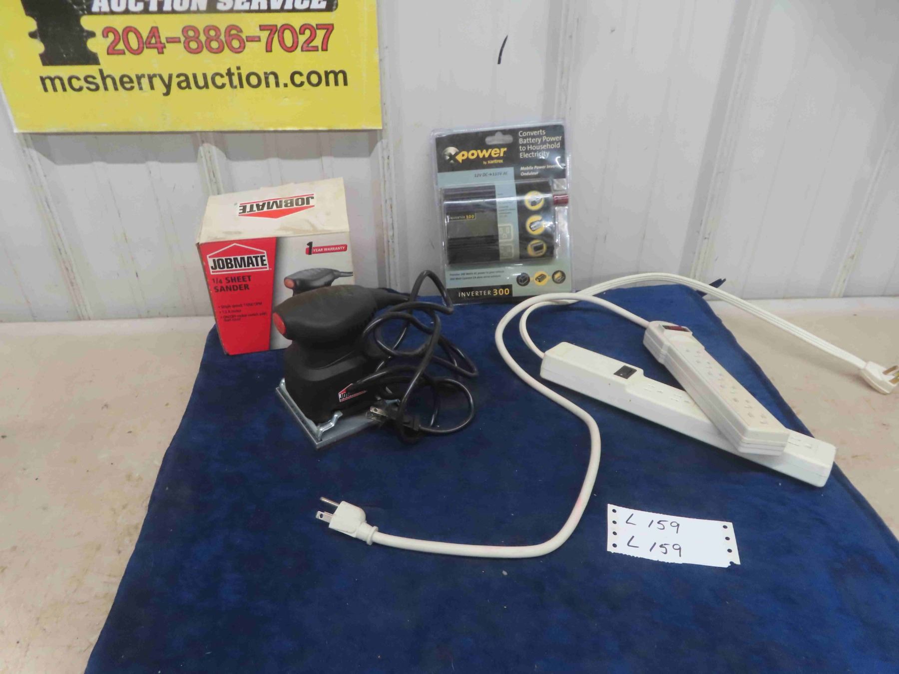 New Jobmate Power Sander, New Inverter 300 2 Power Bars